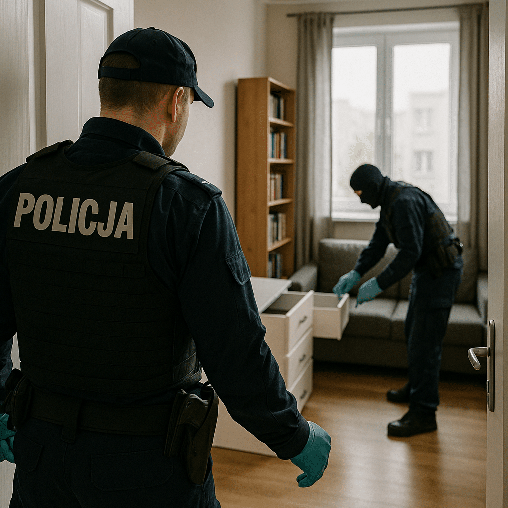 Kiedy policja może przeszukać mieszkanie? Twoje prawa i obowiązki